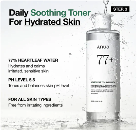 Anua Glass Skin Glow Set (5 pcs) – Transform Your Skin in 21 Days