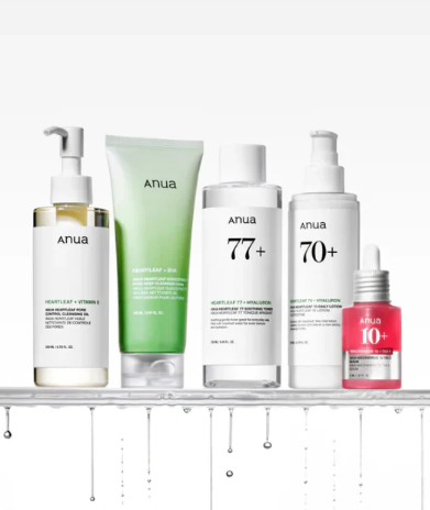 Anua Glass Skin Glow Set (5 pcs) – Transform Your Skin in 21 Days